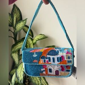 New Greece Beaded Bag